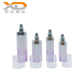 Wholesale 30ml 50ml 100ml round plastic cosmetic pump lotion acrylic bottle